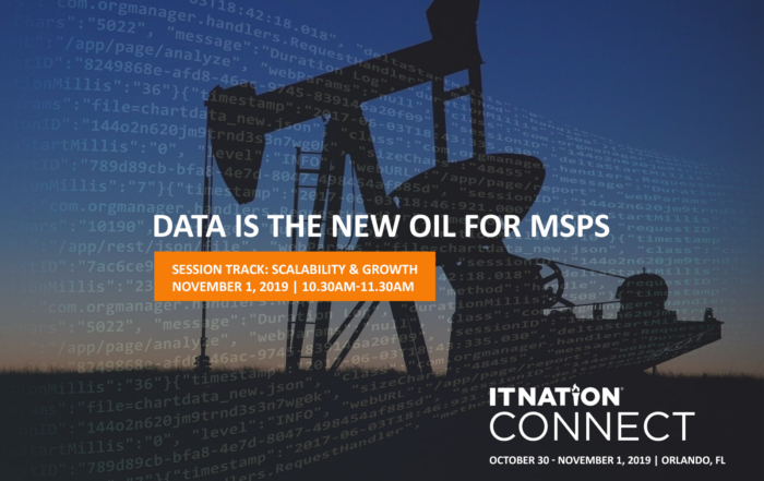 Data is the New Oil for MSPs | Cognition 360 @ ConnectWise IT Nation 2019