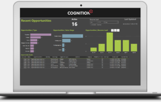 Cognition360 LIVE Opportunity data screen 1 - Recent | 05 2022