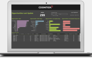 Cognition360 LIVE Opportunity data screen 2 - Last Update | 05 2022