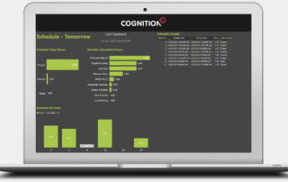 Cognition360 LIVE Schedule data screen 2 - Tomorrow | 05 2022